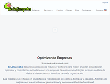 Tablet Screenshot of delaguayaba.com